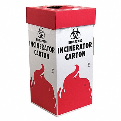 SP SCIENCEWARE F132050001 Biohazard Incinerator Carton 16 gal PK6