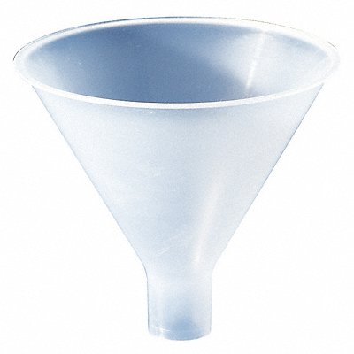 GRAINGER H146600080 Funnel 80 mm Dia 8.3 cm H 138 mL PK12