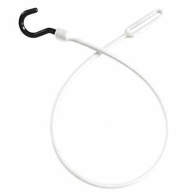 THE BETTER BUNGEE BBC30NW J4681 J-Hook C Loop 1 1/2 W White