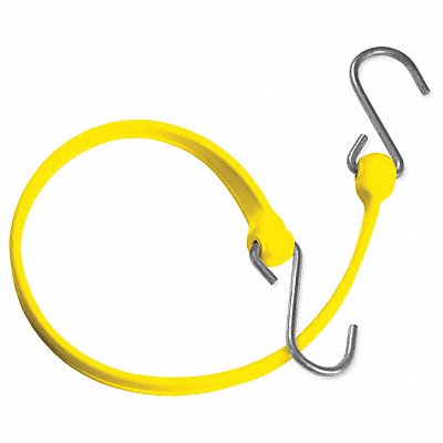 THE BETTER BUNGEE BBS36GY J4691 S-Hook 1 1/2 W Yellow