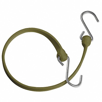 THE BETTER BUNGEE BBS18GMG J4685 S-Hook 1 1/2 W Dark Green