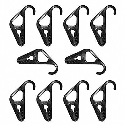 THE BETTER BUNGEE BB14NHBK Nylon Black PK10