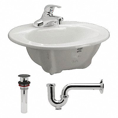 ZURN Z5114876107000 Zurn Lav Sink Oval 20inx12-1/4inx6-5/8in