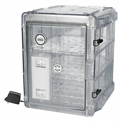 SP SCIENCEWARE F420731220 Cabinet Desiccator 5-3/8 x3-3/4 Clear