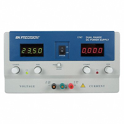 B K PRECISION 1747 Dual Range DC Pwr Sply 30V/10A 60V/5A