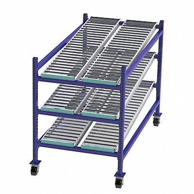 UNEX FLOW CELL FCM99SR36723 Gravity Flow Rack 72inx54inx36in 12ga
