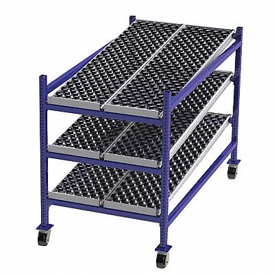 UNEX FLOW CELL FCM99SW36723 Gravity Flow Rack 72inx54inx36in 12ga