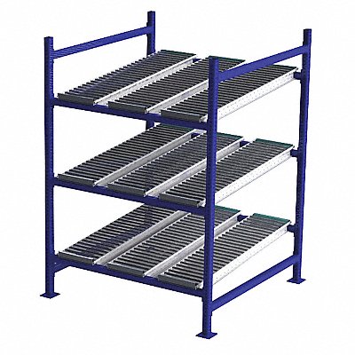 UNEX FLOW CELL FC99SR48483S Gravity Flow Rack 48inx72inx48in #shlv 3