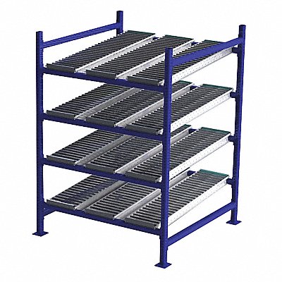 UNEX FLOW CELL FC99SR48484S Gravity Flow Rack 48inx72inx48in #shlv 4