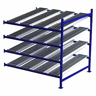 UNEX FLOW CELL FC99SR72604A Gravity Flow Rack 60inx72inx72in #shlv 4