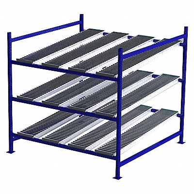 UNEX FLOW CELL FC99SR72723S Gravity Flow Rack 72inx72inx72in #shlv 3