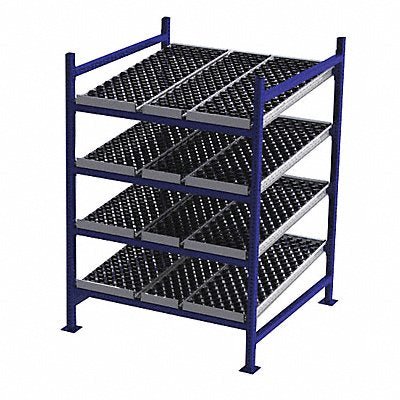 UNEX FLOW CELL FC99SW48484S Gravity Flow Rack 48inx72inx48in #shlv 4
