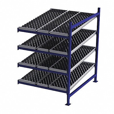 UNEX FLOW CELL FC99SW48604A Gravity Flow Rack 60inx72inx48in #shlv 4