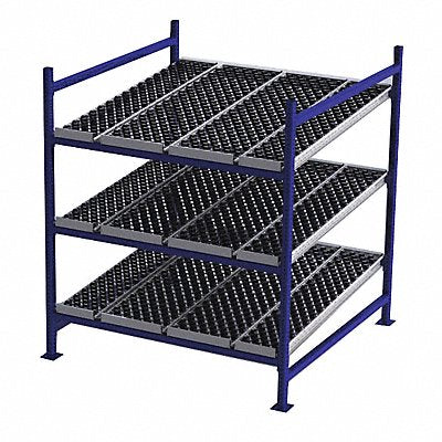 UNEX FLOW CELL FC99SW60603S Gravity Flow Rack 60inx72inx60in #shlv 3