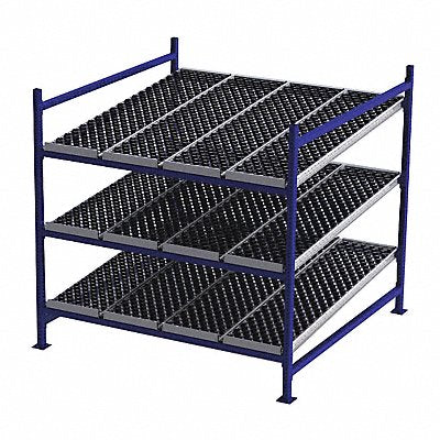 UNEX FLOW CELL FC99SW72723S Gravity Flow Rack 72inx72inx72in #shlv 3