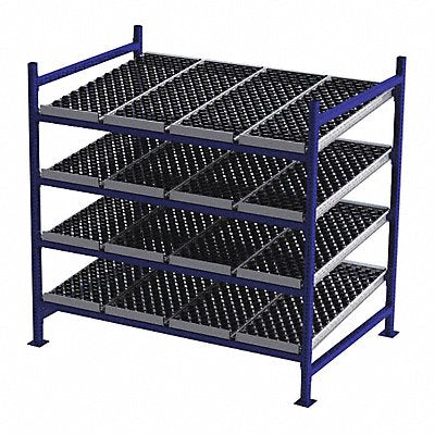 UNEX FLOW CELL FC99SW72484S Gravity Flow Rack 48inx72inx72in #shlv 4