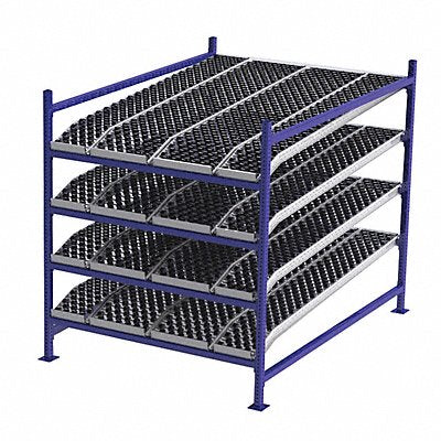 UNEX FLOW CELL FC99SKW60844S Gravity Flow Rack 84inx72inx60in #shlv 4