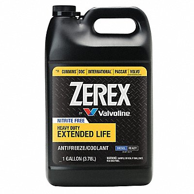 ZEREX 846439 Antifreeze Coolant 1 gal 50/50