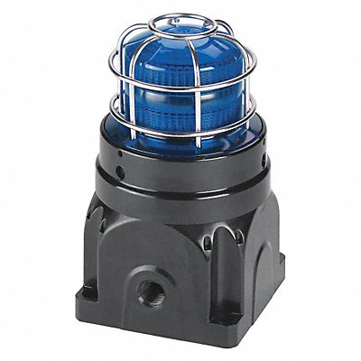 FEDERAL SIGNAL GSTR120DB Strobe Light Blue FPM 60 Xenon 0.45A