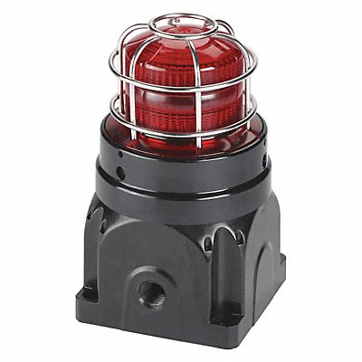 FEDERAL SIGNAL GSTR120DR Strobe Light Red FPM 60 Xenon 0.45A