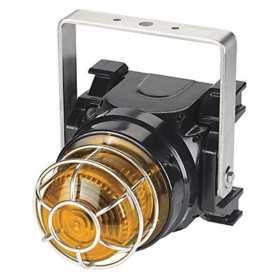 FEDERAL SIGNAL GSTR024TA Strobe Light Amber Xenon 1.50A Brckt Mnt