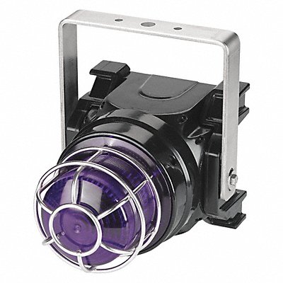 FEDERAL SIGNAL GSTR120TM Strobe Light Magenta Xenon 0.45A 120VAC