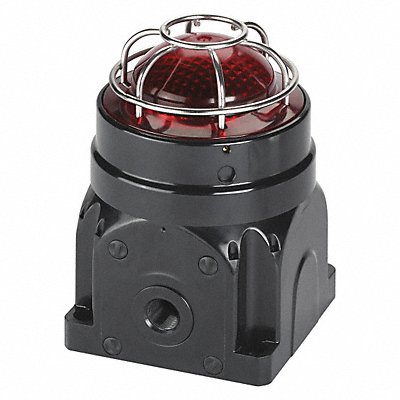 FEDERAL SIGNAL GLEDACDR Beacon Warning Light Red LED Surface Mnt