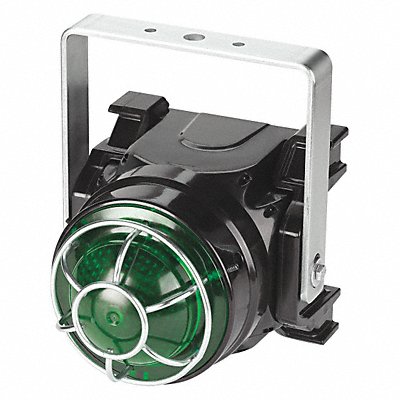 FEDERAL SIGNAL GLEDACTG Beacon Warning Light Green LED Brckt Mnt