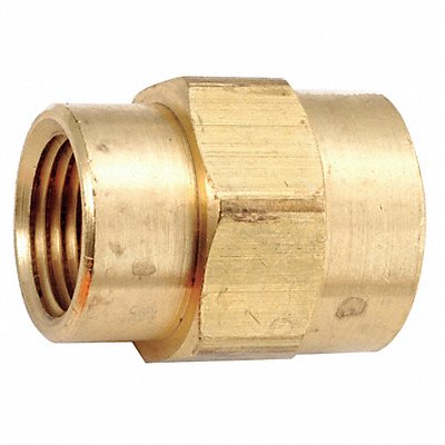 GRAINGER 7061190402 Reducing Coupling Brass 1/4 x 1/8 in
