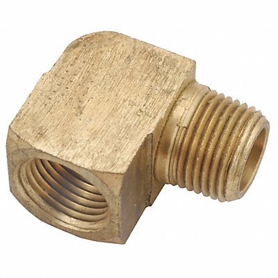 GRAINGER 70611606 90 Extruded Street Elbow Brass 3/8 in