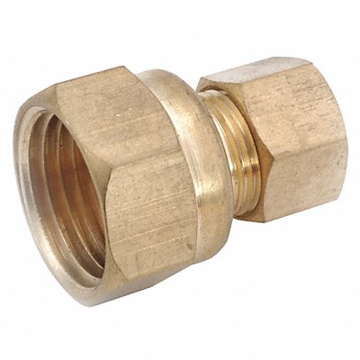 ANDERSON METALS 7000660408 Female Coupling Low Lead Brass 300 psi