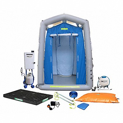 FSI DAT2020SSYSNL Decontamination Shower PVC/Nylon 800 lb.