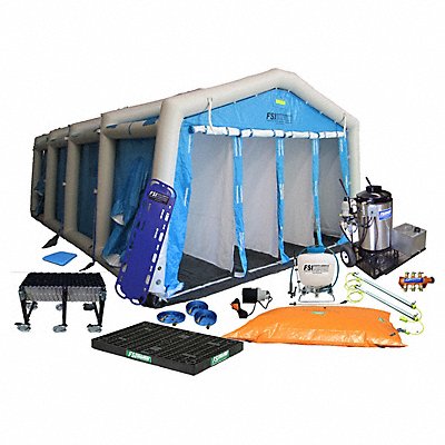 FSI DAT4070SSYSNL Decontamination Shower 2700 lb 96 in L