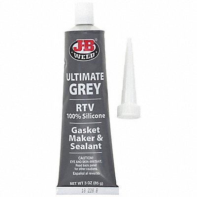 J-B WELD 32327 Adhesive Sealant 3 oz Tube Grey