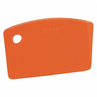 REMCO 69597 H1593 Bench Scraper 5.2 in L Orange