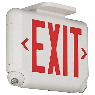 DUAL-LITE EVCURW ExtSgn EmLt Thrmp Lth Irn Phsp LED 2.42W