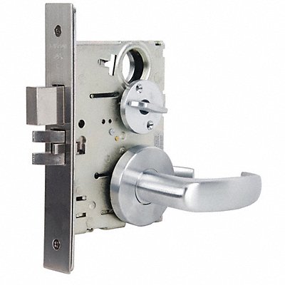 FALCON LOCK MA301QG626 Lever Lockset Mechanical Privacy Grd. 1