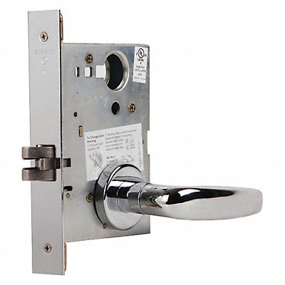 SCHLAGE L901007A625 Passage Latch 07A Trim Bright Chrome