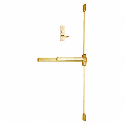 VON DUPRIN 9927L06F4US10RHR Vertical Rod 48 in Door W Series 99