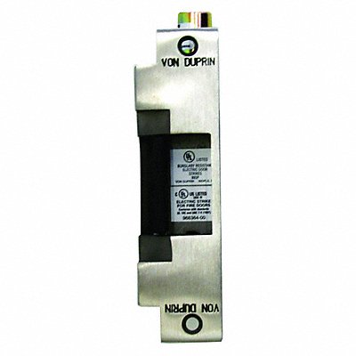 VON DUPRIN 611112VUS32DCON Electric Strike 12VDC 13/16 in Depth