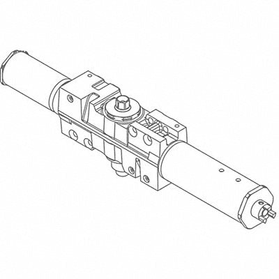 LCN 46423971AL Electric Door Operator Alum 18-1/4 in L