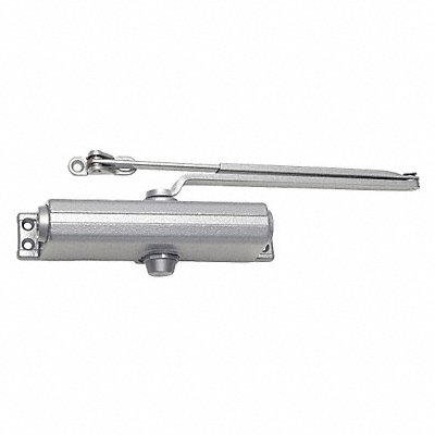 LCN 1261REGAL Door Closer Silver 10 in L Reversible