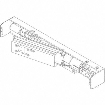LCN 46423071CSAL Standard Cylinder Assembly Slvr