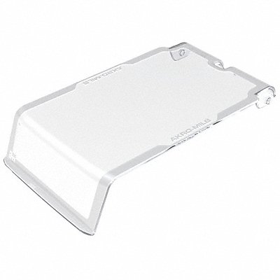 AKRO-MILS 30221CRY Bin Lid Clear Polystyrene 7 in