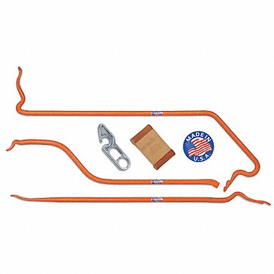 KEN-TOOL 35459 Mount/Demount Set Orange 41in.L Steel