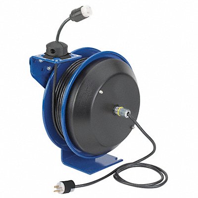 COXREELS PC135016A Cord Reel 16Ga 50Ft Single Rec 120VAC