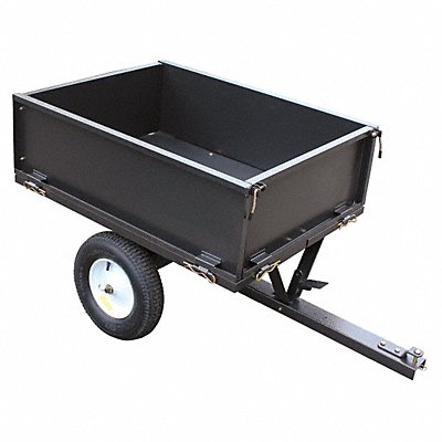 GRAINGER 46V231 Trailer Cart 10 cu.ft. 500 lb Pneumatic