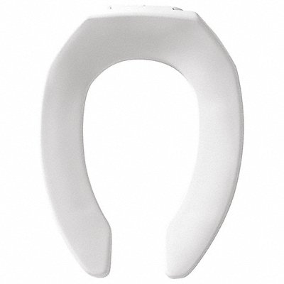 BEMIS 1955SSCT000 Toilet Seat Elongated Bowl Open Front