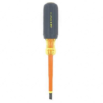 IDEAL 359150 Insulatd Screwdriver Slotted 1/4x4 Rnd