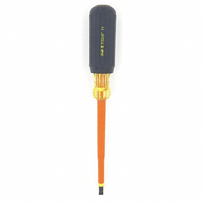 IDEAL 359147 Insulatd Screwdriver Slotted 1/4x5 Rnd